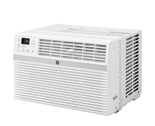 GE Energy Star Certified 230V Smart Window Air Conditioner with Remote Control - Eco-Friendly Cooling for Bedroom, Living Room & Office (Refurbished)