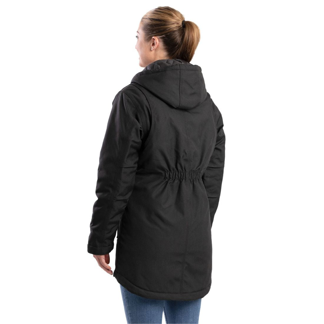 Berne Women's Icecap Insulated Work Parka WNJ38 - Heavy Duty Winter Coat for Cold Weather, Waterproof & Windproof Outdoor Jacket for Construction, Snow Removal, and Harsh Winter Conditions