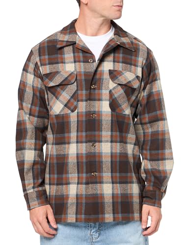 Brown/Tan Mix Plaid