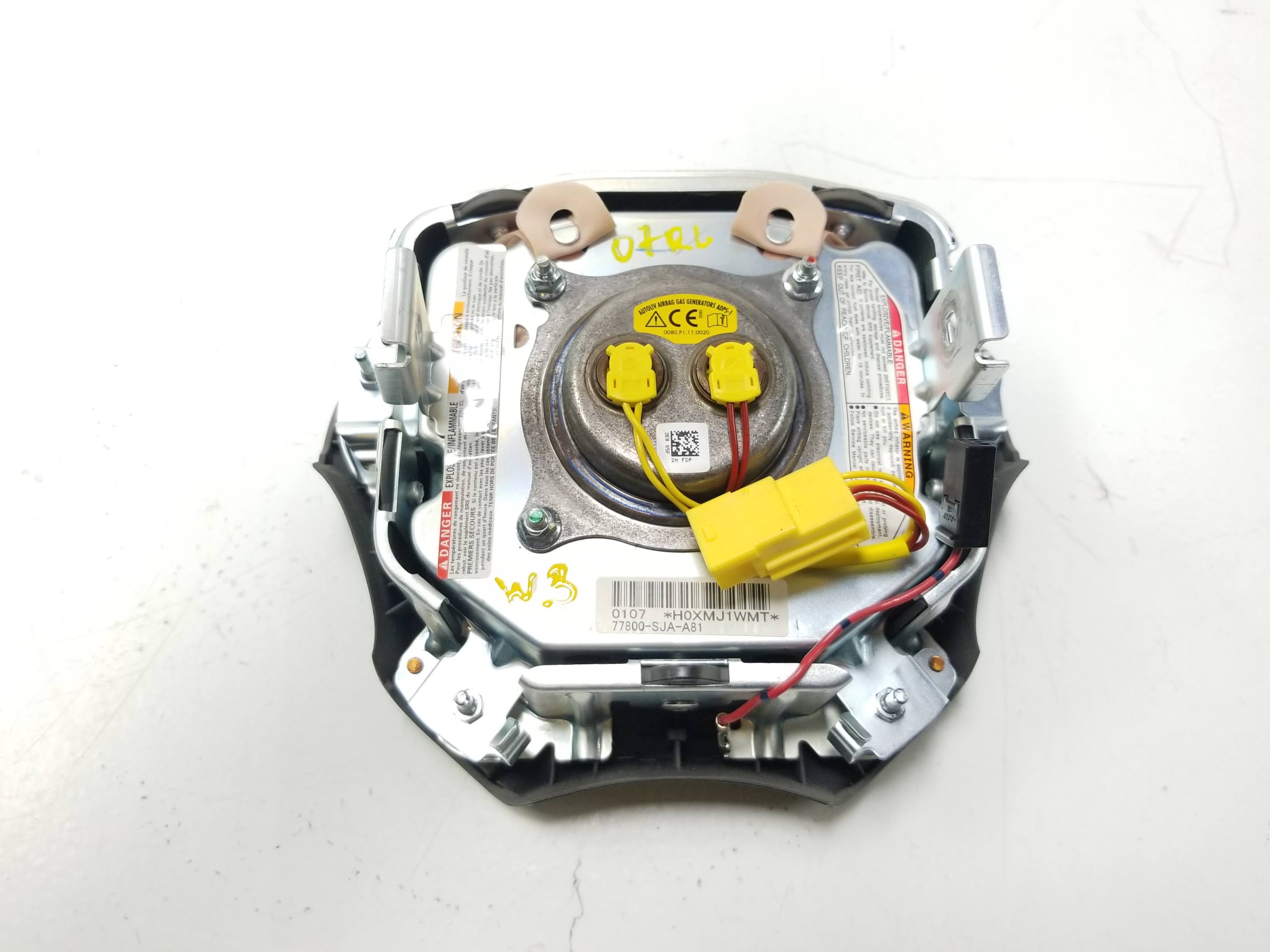 2005-2008 Acura RL Driver Side Steering Wheel Airbag SRS Replacement - Left Front Safety Airbag for Improved Vehicle Protection | Perfect for Accident Repairs & Safety Upgrades