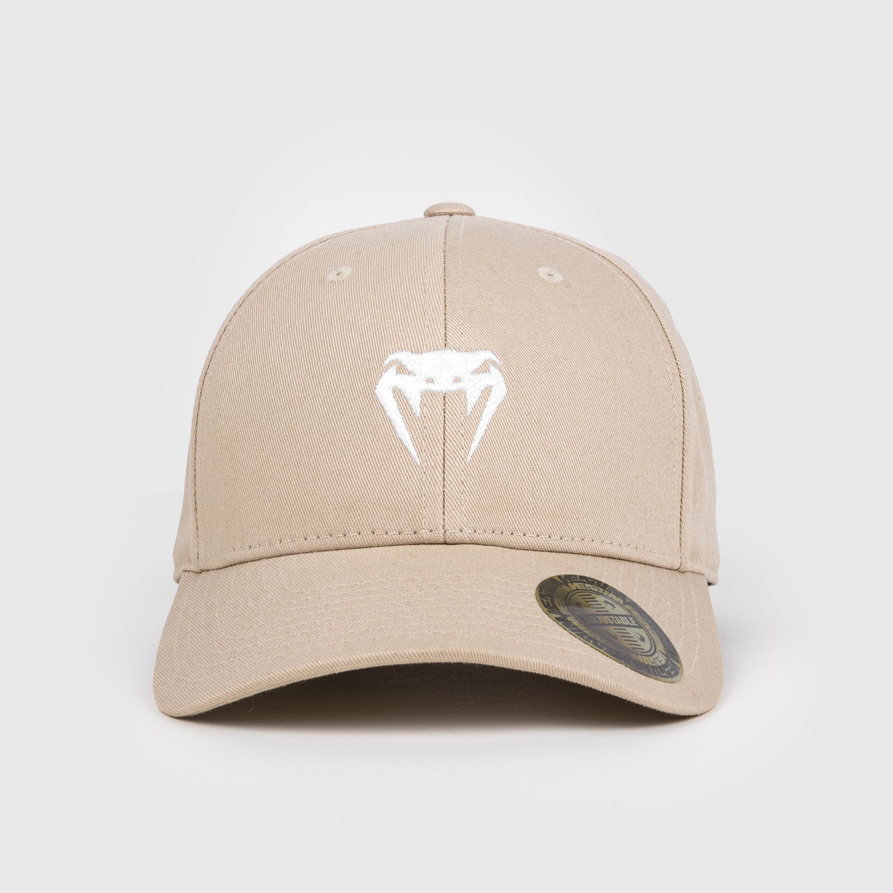 Venum Classic 2.0 Baseball Cap - Adjustable Snapback Hat for Men & Women - Sand Color - Perfect for Gym, Running, and Outdoor Activities