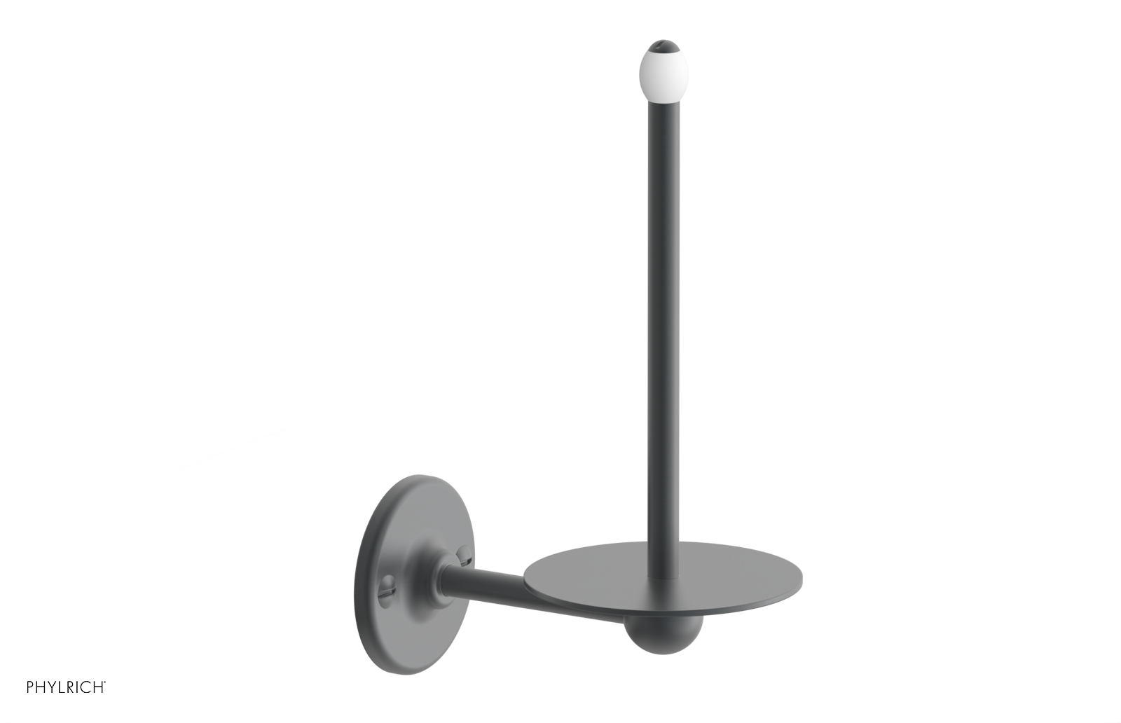 Jamestown Spare Toilet Paper Holder 165 73S - Durable Bathroom Tissue Roll Stand for Home, Office & RV Use