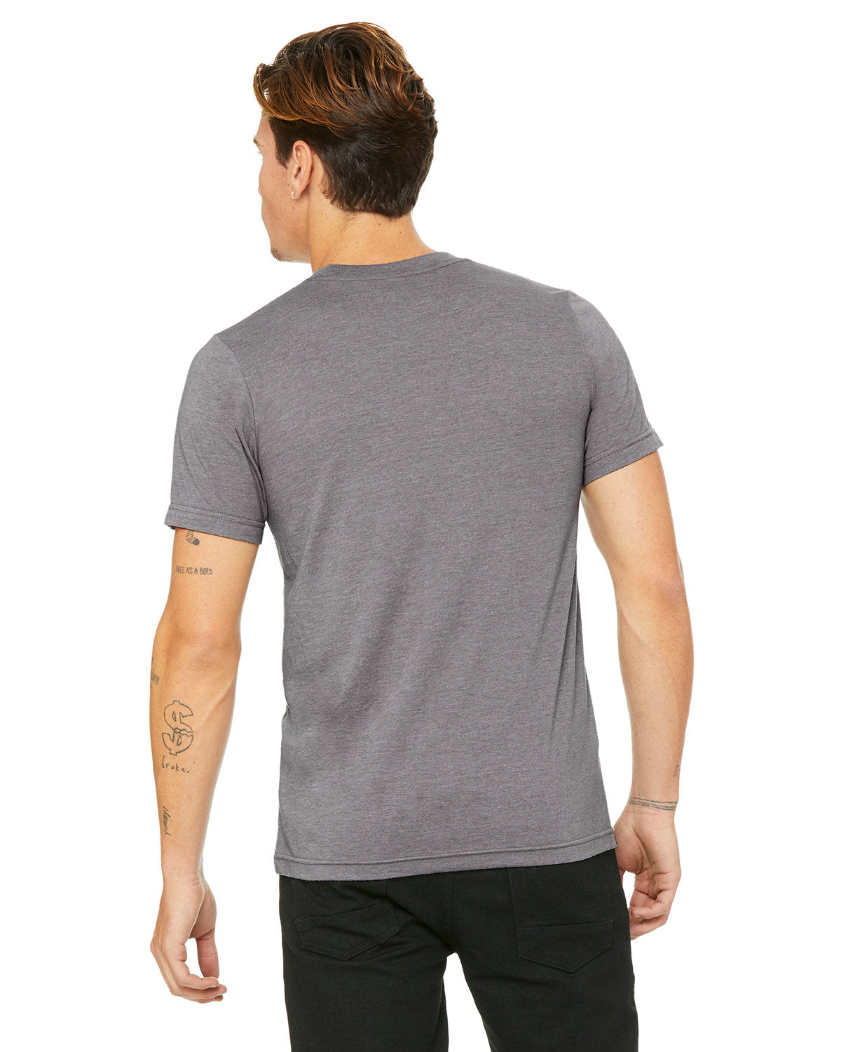 Bella + Canvas 3001CVC Unisex Heather CVC Crew Neck T-Shirt - Soft Cotton Blend Tee for Men & Women - Perfect for Casual Wear, Screen Printing & Everyday Outfits