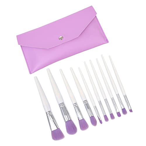 FRCOLOR Professional Makeup Brush Set - Foundation, Powder & Eyeshadow Brushes for Flawless Face & Eye Makeup | Vegan & Cruelty-Free Makeup Tools for Daily Beauty Routine & Professional Use