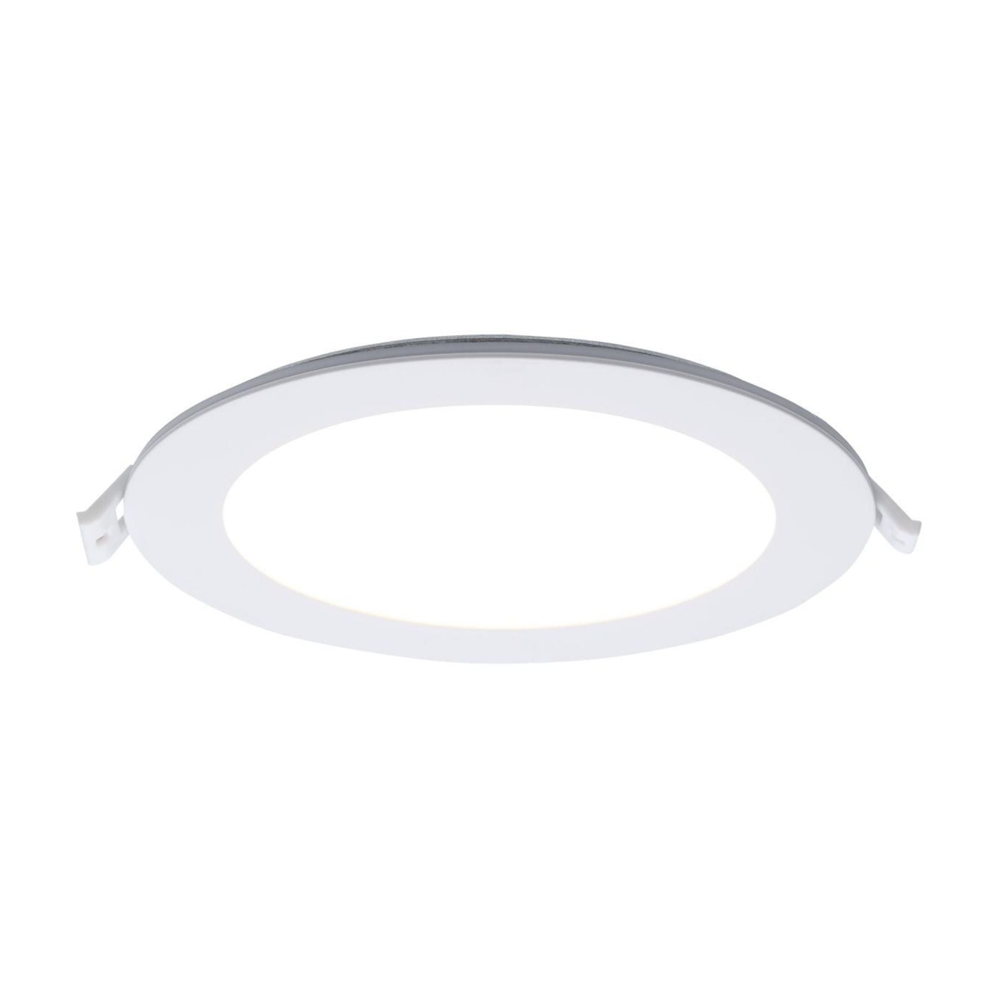 6 Inch LED Recessed Downlight with Night Light - 1000 Lumens, Adjustable Color Temperature (2700K-5000K), White Round Trim - Perfect for Bedrooms, Kitchens, and Hallways