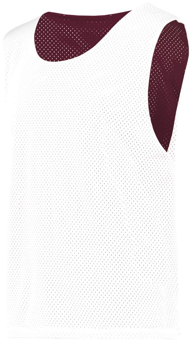 Augusta Sportswear Youth Mesh Reversible Pinnie - Breathable Practice Vest for Basketball, Soccer & Team Sports - Ideal for Training, Scrimmages & Youth Leagues