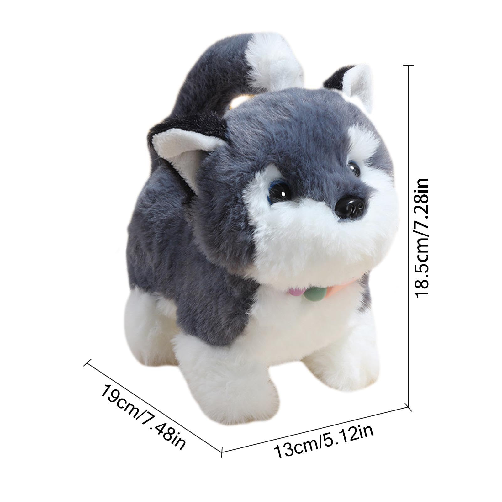 Interactive Walking Dog Toy - Electronic Realistic Puppy Pet Toy with Fun Sounds & Motion - Best Interactive Toy for Dogs & Kids - Perfect for Indoor Play, Training & Bonding Time