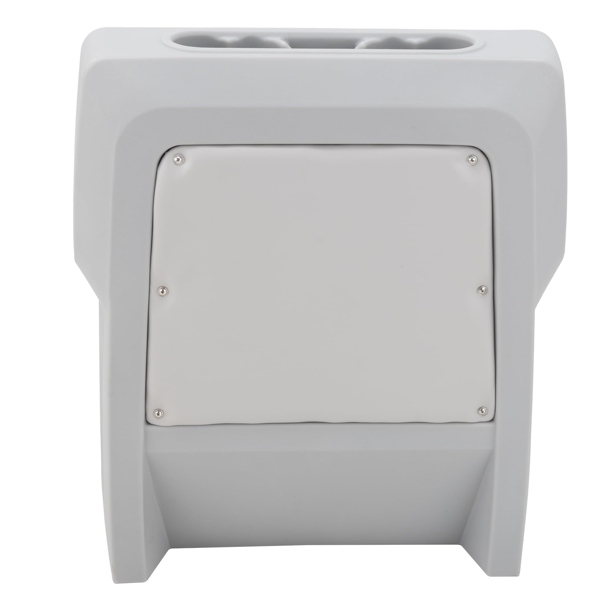 Premium Pontoon Boat Console by DeckMate® - White | Durable Marine-Grade Construction for Smooth Sailing | Perfect for Fishing, Leisure Cruising & Water Sports