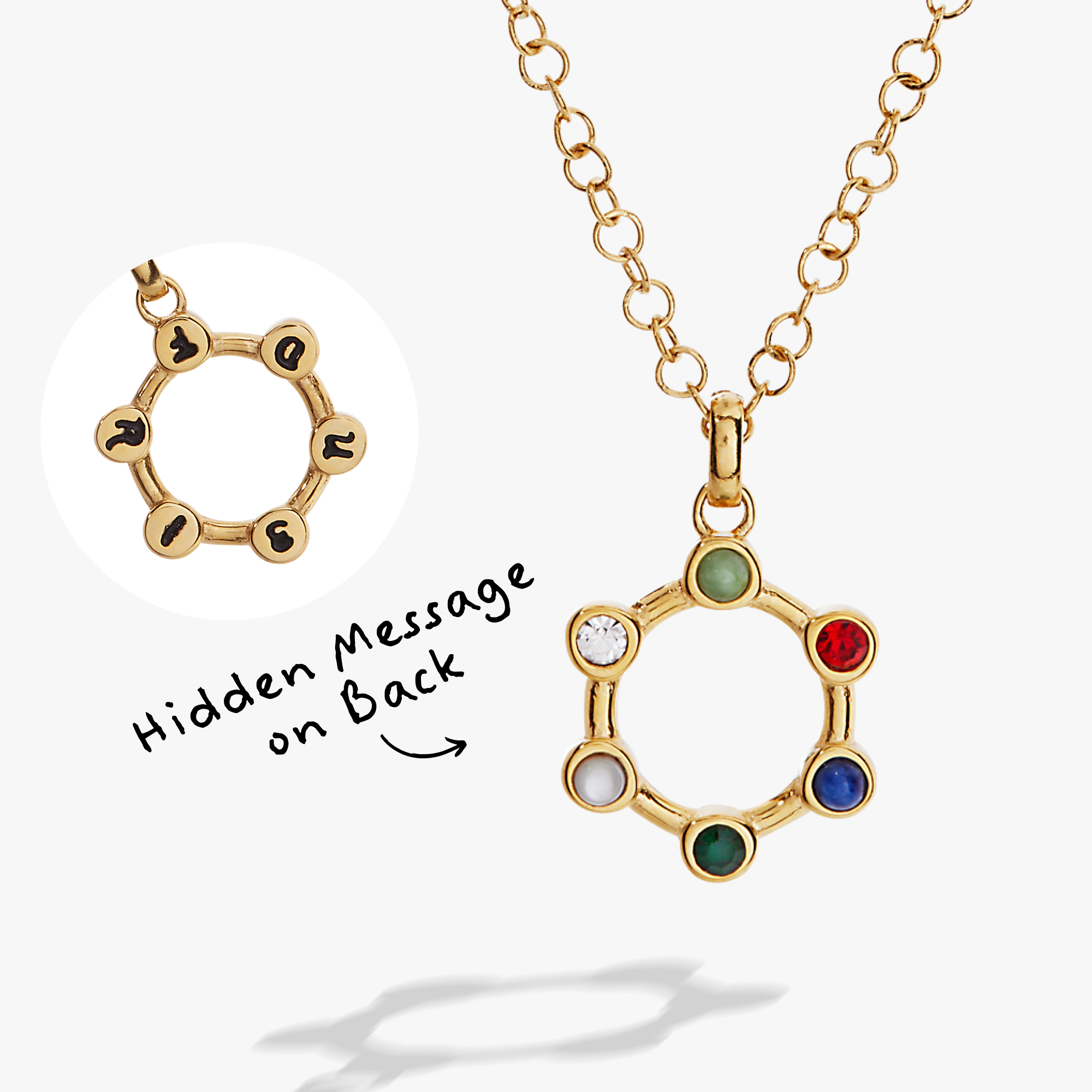 Hidden Message 'Friend' Crystal Necklace - Elegant Friendship Jewelry Gift for Women - Perfect for Birthdays, Anniversaries & Special Occasions
