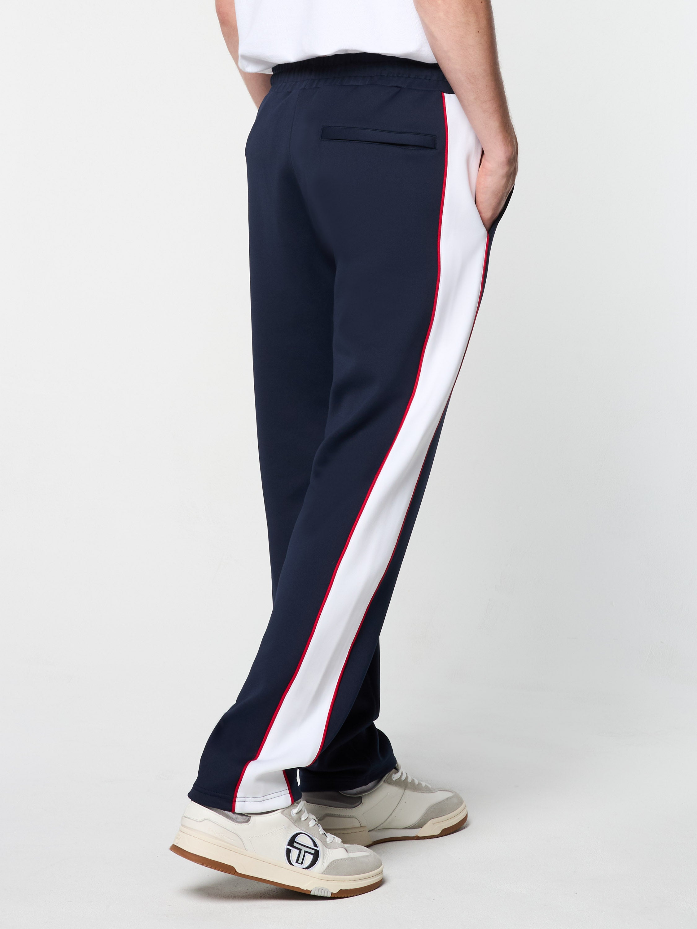 Melfi Diver Track Pants for Men - Water-Resistant Joggers with Elastic Waistband, Lightweight & Breathable - Perfect for Running, Gym Workouts & Outdoor Activities (Maritime Blue)