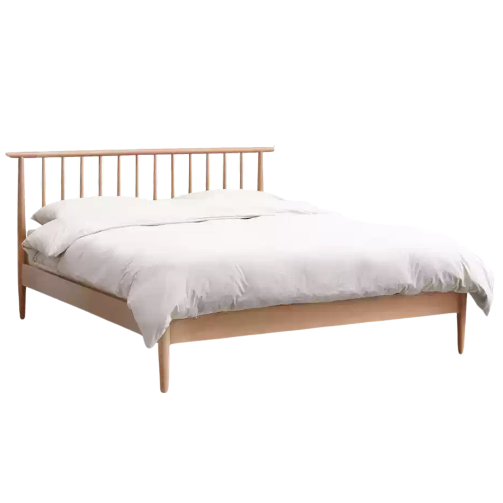 Natural Wood Color Beech Windsor bed