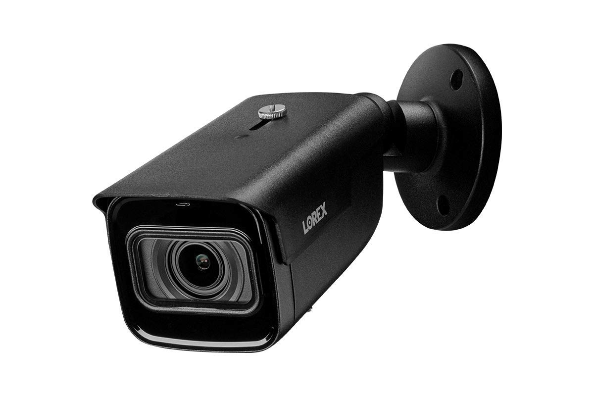 Lorex 4K 32-Channel Night Vision NVR Security System with 3 Smart IP Optical Zoom Cameras - 30FPS Real-Time Recording (16TB HDD, Black) for Home & Business Surveillance
