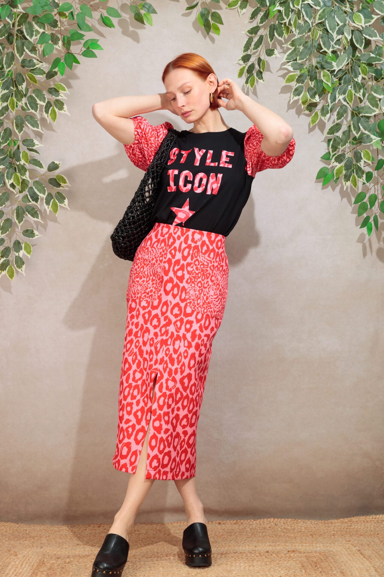 Stylish Long Pocket Skirt with Bengal Print - Perfect for Casual Outings, Beach Vacations, and Boho Fashion