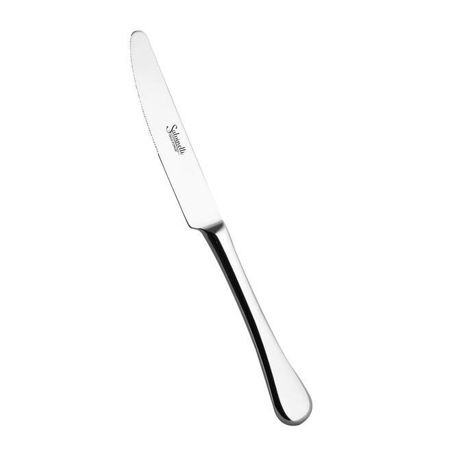 Salvinelli Italy Premium Forged Table Knife - Handcrafted Stainless Steel Cutlery for Fine Dining & Home Entertaining