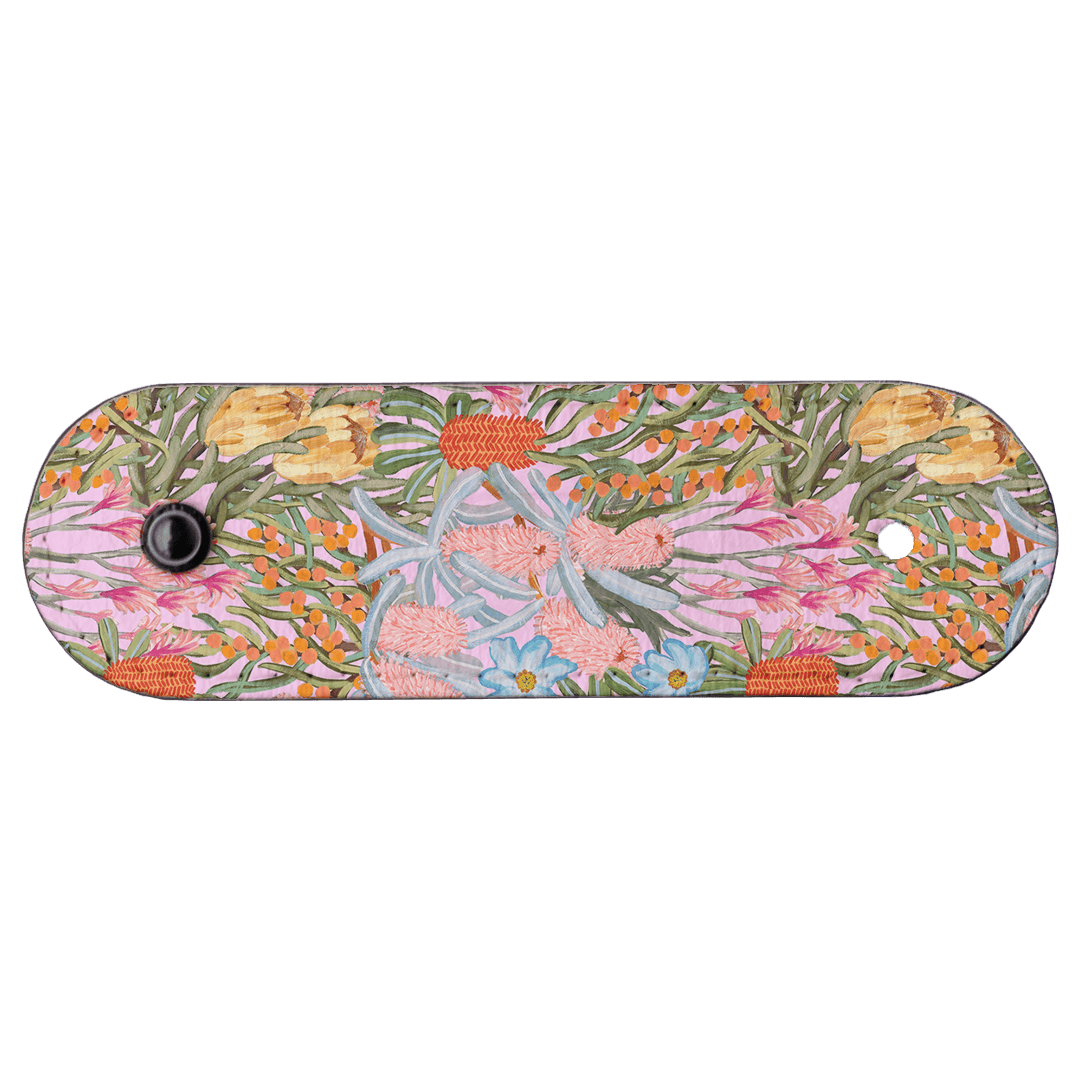 Floral Sorbet Cable Wrap - Soft Knitted Yarn Cable Protector for Home & Office - Perfect for Organizing Chargers, Headphones & Computer Wires