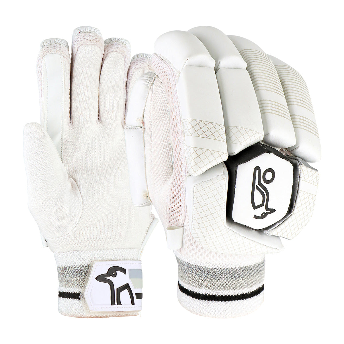 Kookaburra Ghost 6.1 Cricket Batting Gloves - Premium Leather Protection for Cricket Players | Perfect for Practice & Matches