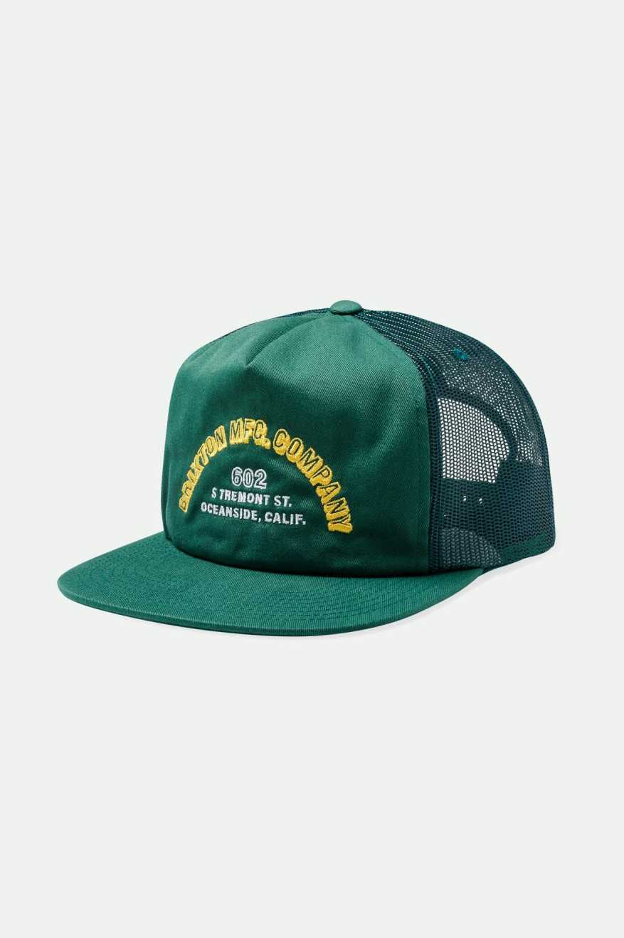 Haven Trucker Snapback Hat - Trekking Green Adjustable Baseball Cap for Men & Women - Perfect for Hiking, Camping, and Outdoor Adventures