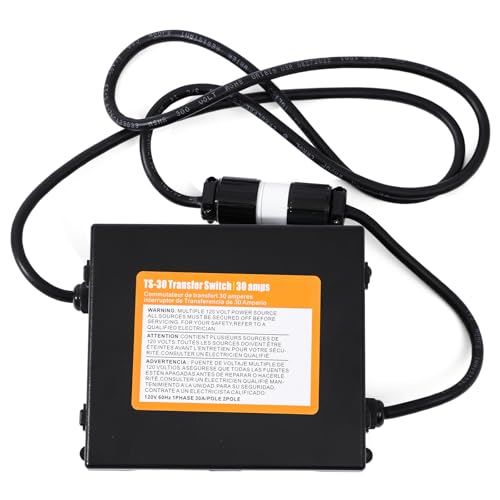 Prewired Transfer Switch for Quick Connect