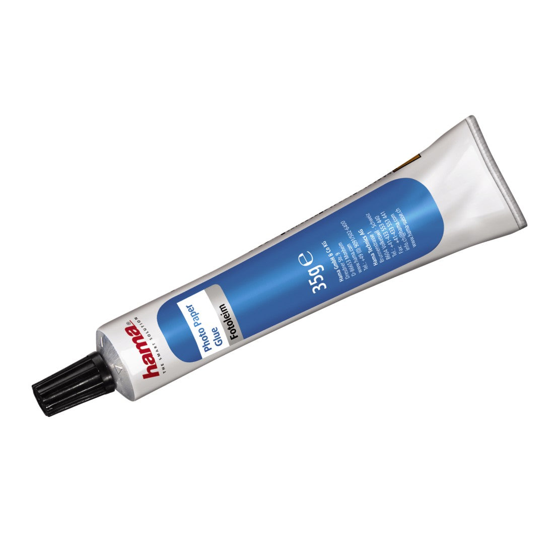 Hama Photo Glue 35g - Strong Adhesive for Scrapbooking, Photo Albums & DIY Crafts - Perfect for Paper, Cardboard & Photos - Quick-Drying & Acid-Free