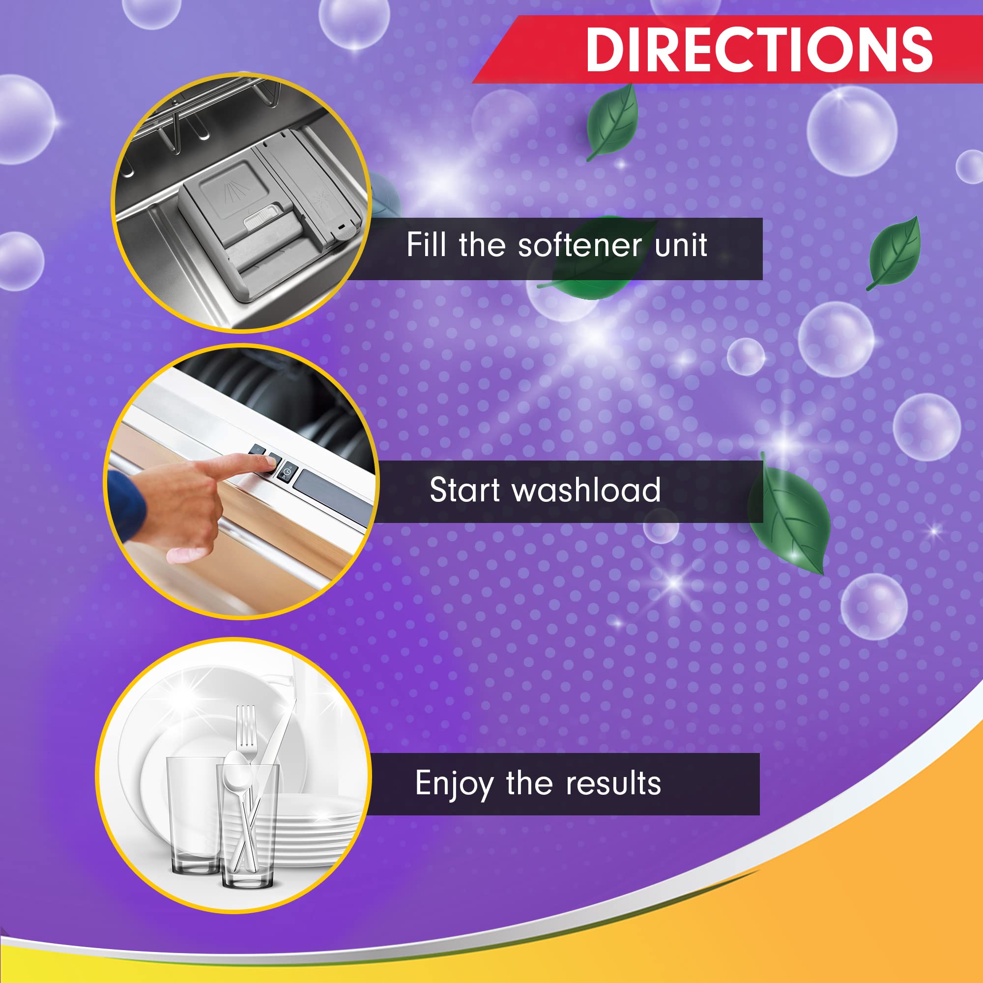 Zaltz Dishwasher Salt - Water Softener & Rinse Aid for Sparkling Clean Dishes, 4.4 lb Box with Easy-Pour Spout | Perfect for Hard Water Areas & Daily Dishwasher Maintenance