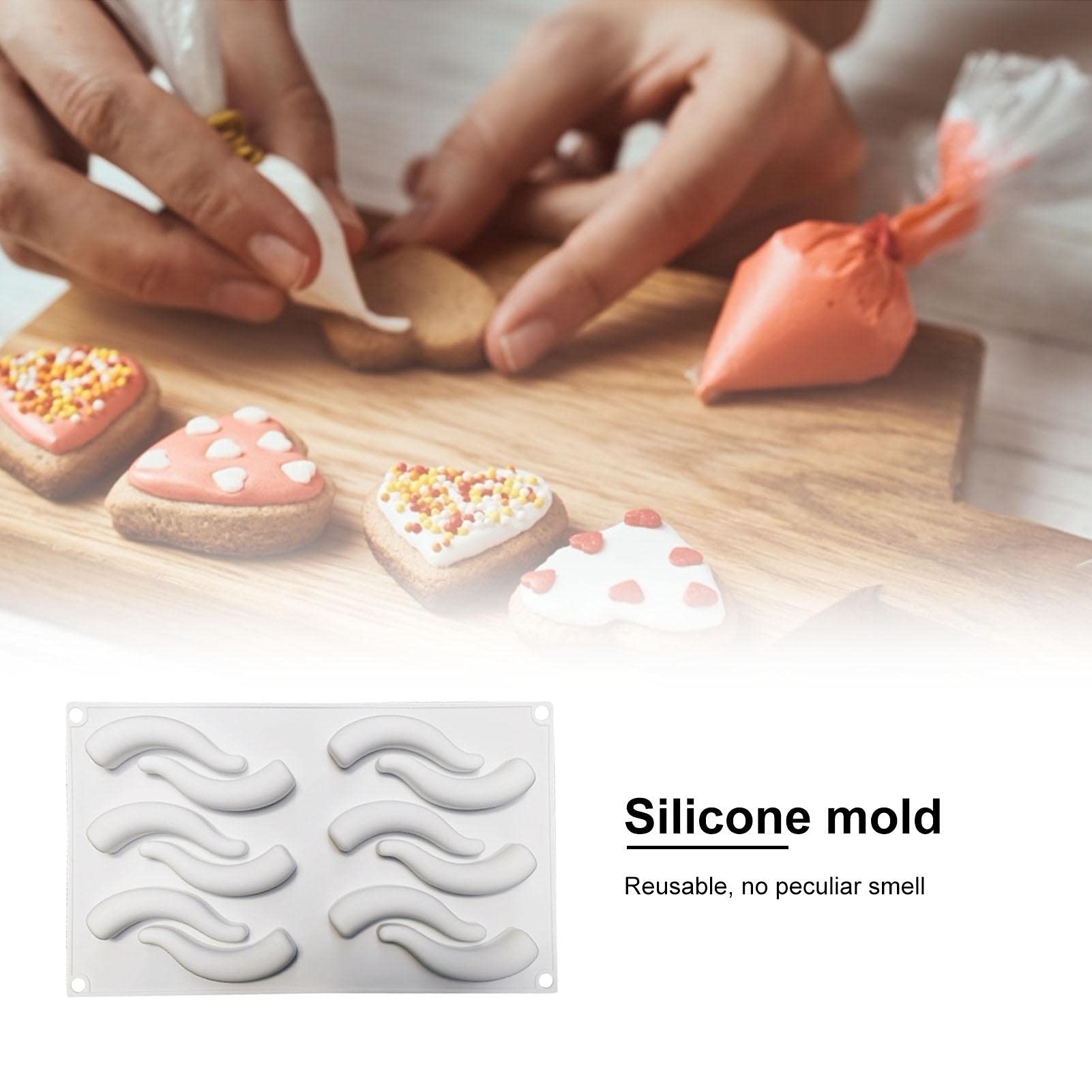 Silicone Fondant Mold - Chili Pepper Shaped Cake Molds for Mousse, Pastry, Pudding & Dessert Baking | Perfect for Birthday Parties, Halloween Treats & Holiday Baking