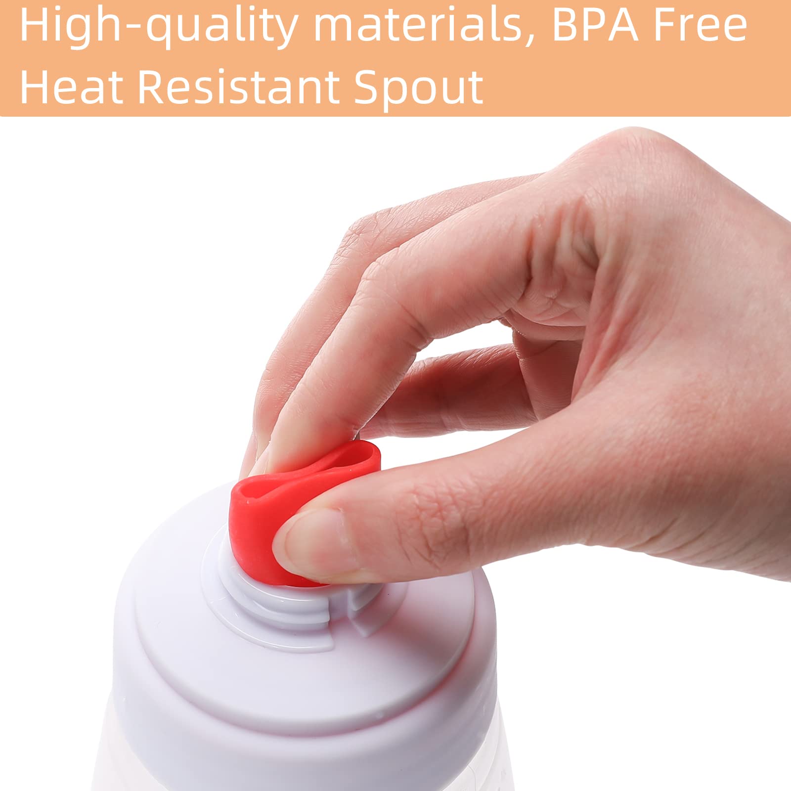 **Pancake Batter Dispenser Bottle with BlenderBall Whisk - Easy Squeeze Kitchen Tool for Perfect Pancakes, Waffles, Crepes & Muffins - Ideal for Breakfast, Baking & Kids Cooking**