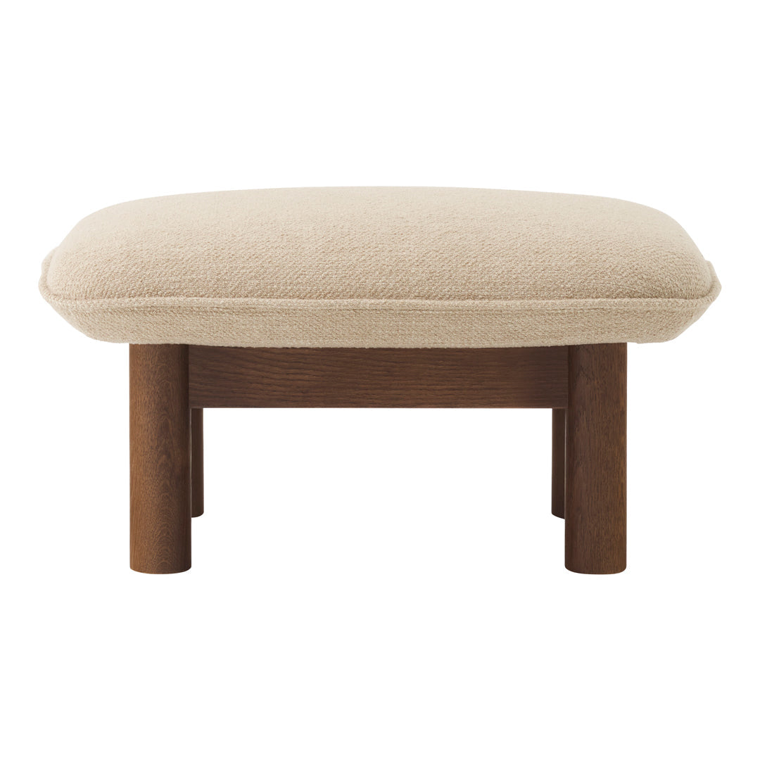Brasilia Ottoman - Modern Round Storage Ottoman with Lift Top, Upholstered Footrest & Coffee Table - Perfect for Living Room, Bedroom & Home Decor