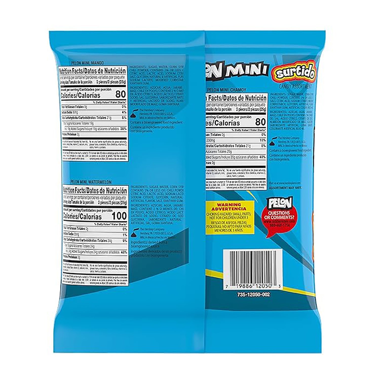 Lorena Pelon Mini Mix Mexican Candy | 18ct Bag | Sweet & Tangy Treats for Parties, Snacks & Gifts