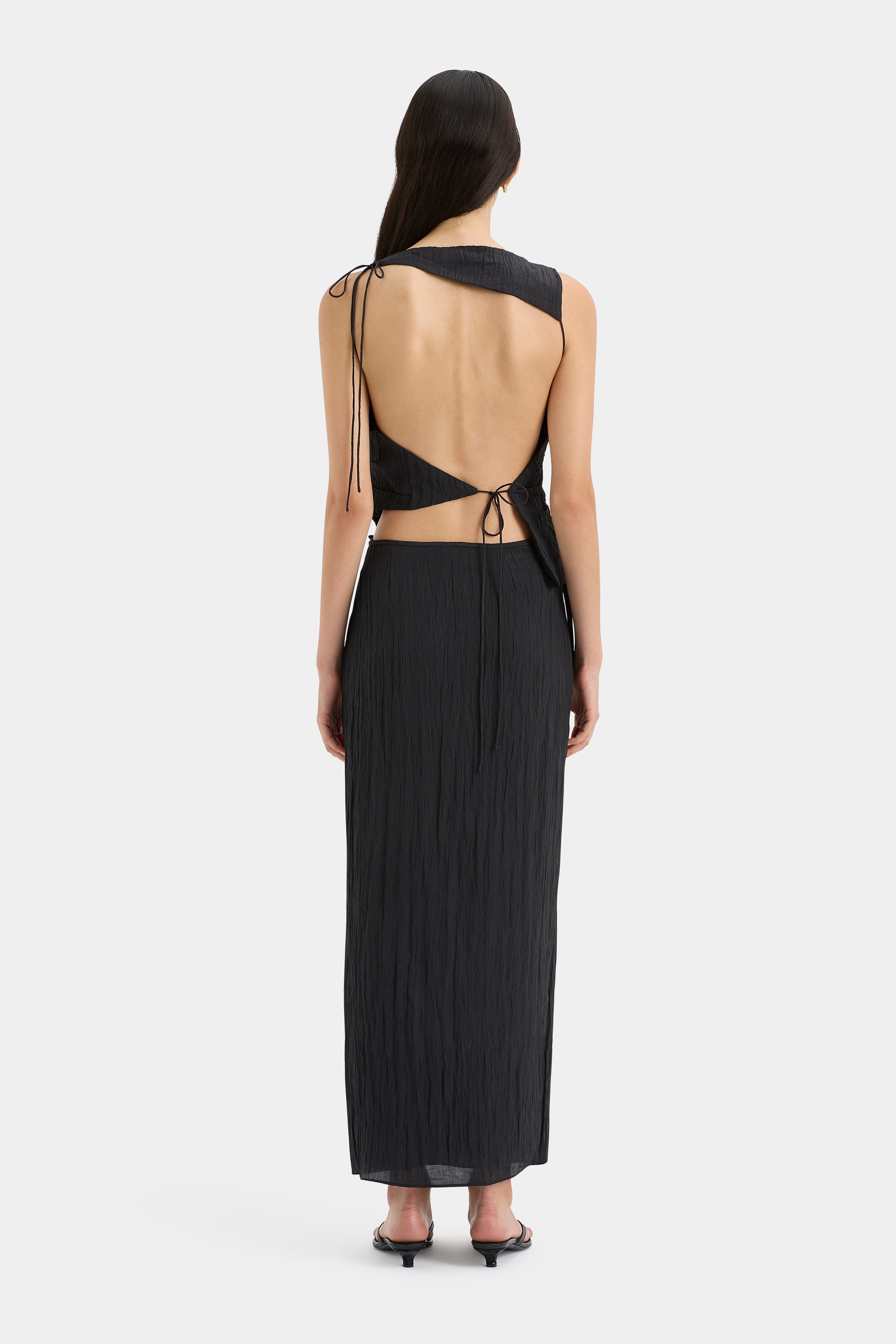Ligera Open Back Top for Women - Sexy Sleeveless Summer Blouse - Perfect for Beach, Party & Date Night Outfits