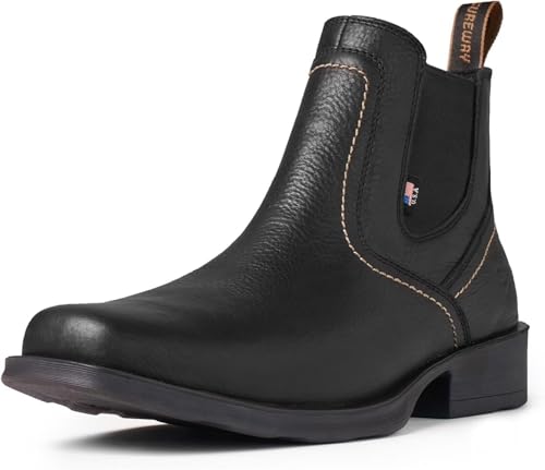 6 Inch Tumbled Leather Black-v4