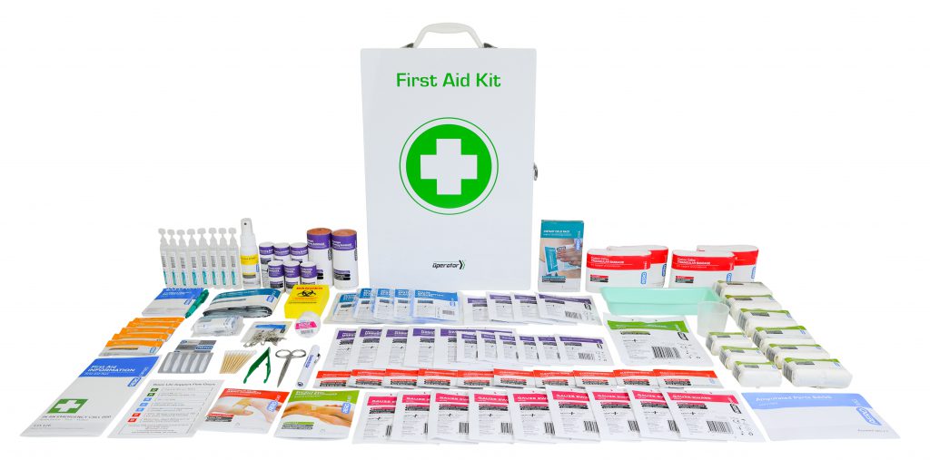 Operator 5 Series Metal First Aid Kit - Compact Emergency Medical Box for Home, Car, Camping & Outdoor Adventures