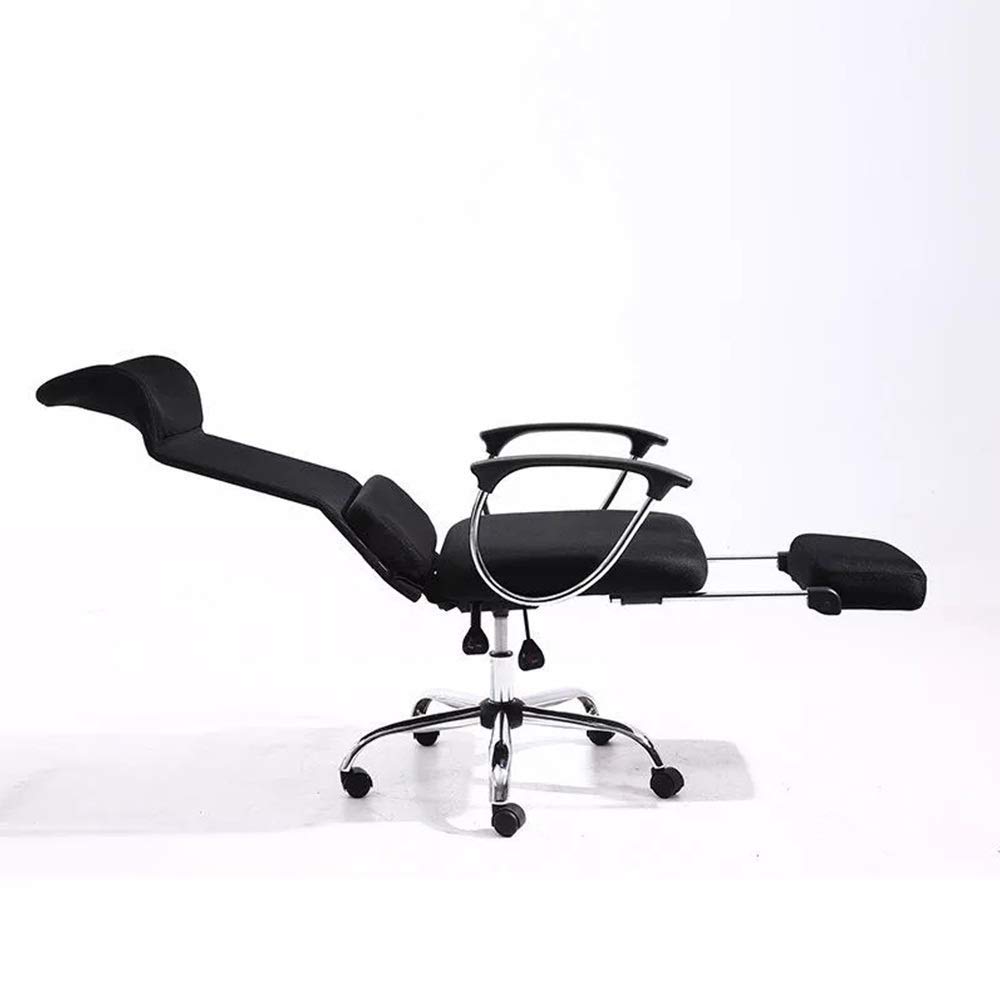 Ergonomic Office Chair with Lumbar Support - Adjustable Reclining, Swivel & Height-Adjustable Mesh Computer Desk Chair for Home & Office Use - Perfect for Long Hours of Work, Gaming, or Studying