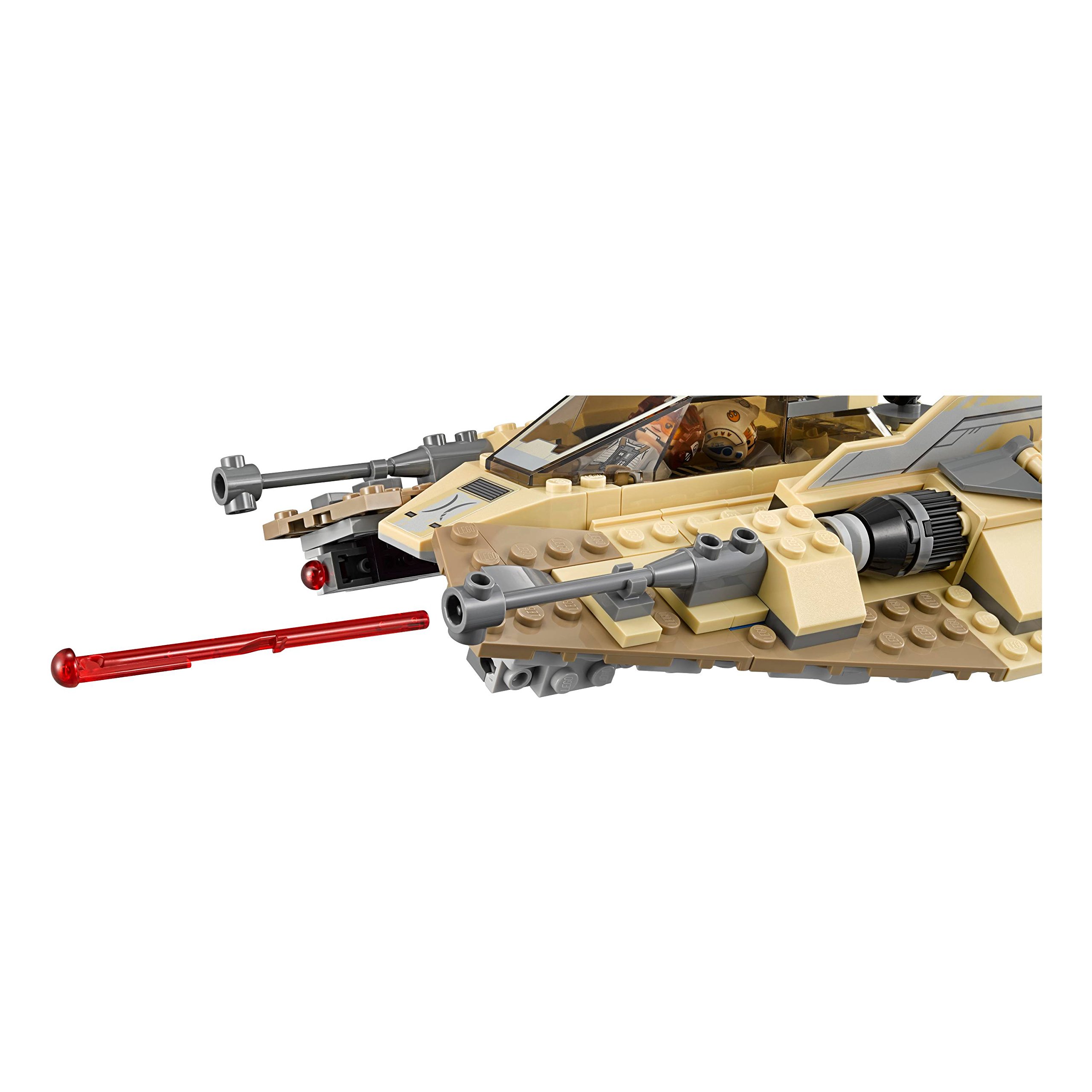 LEGO Star Wars Sandspeeder 75204 Building Kit (278 Pieces) - Ultimate Star Wars Collector's Model for Kids & Adults - Perfect for Display, Play & Gift Giving