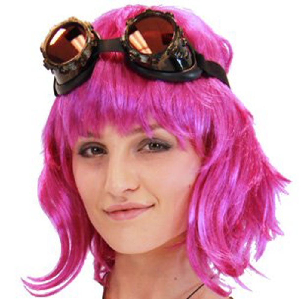 Scott Pilgrim Vs. The World Ramona Flowers Costume Wig - Blue Cosplay Hair for Halloween, Comic Con & Themed Parties - Perfect for Fans & Collectors