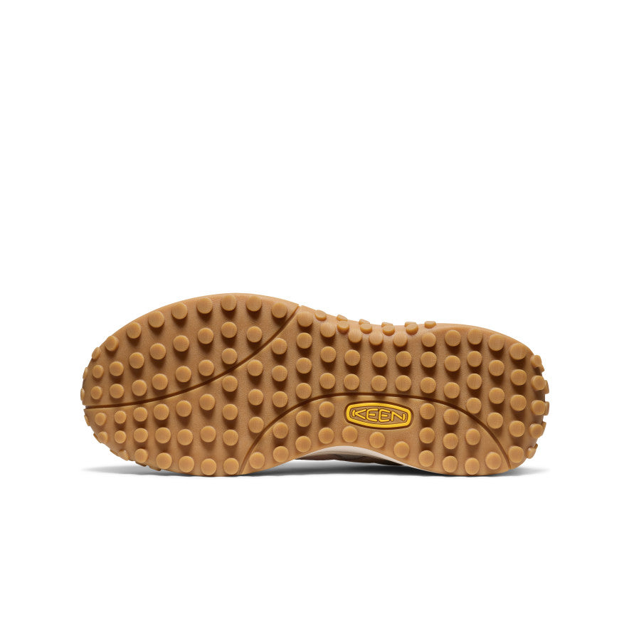 KEEN Women's KS86 Leather Sneakers - Comfortable & Stylish Walking Shoes for Women | Maple/Cameo Rose Color | Perfect for Casual Outings, Travel & Everyday Wear