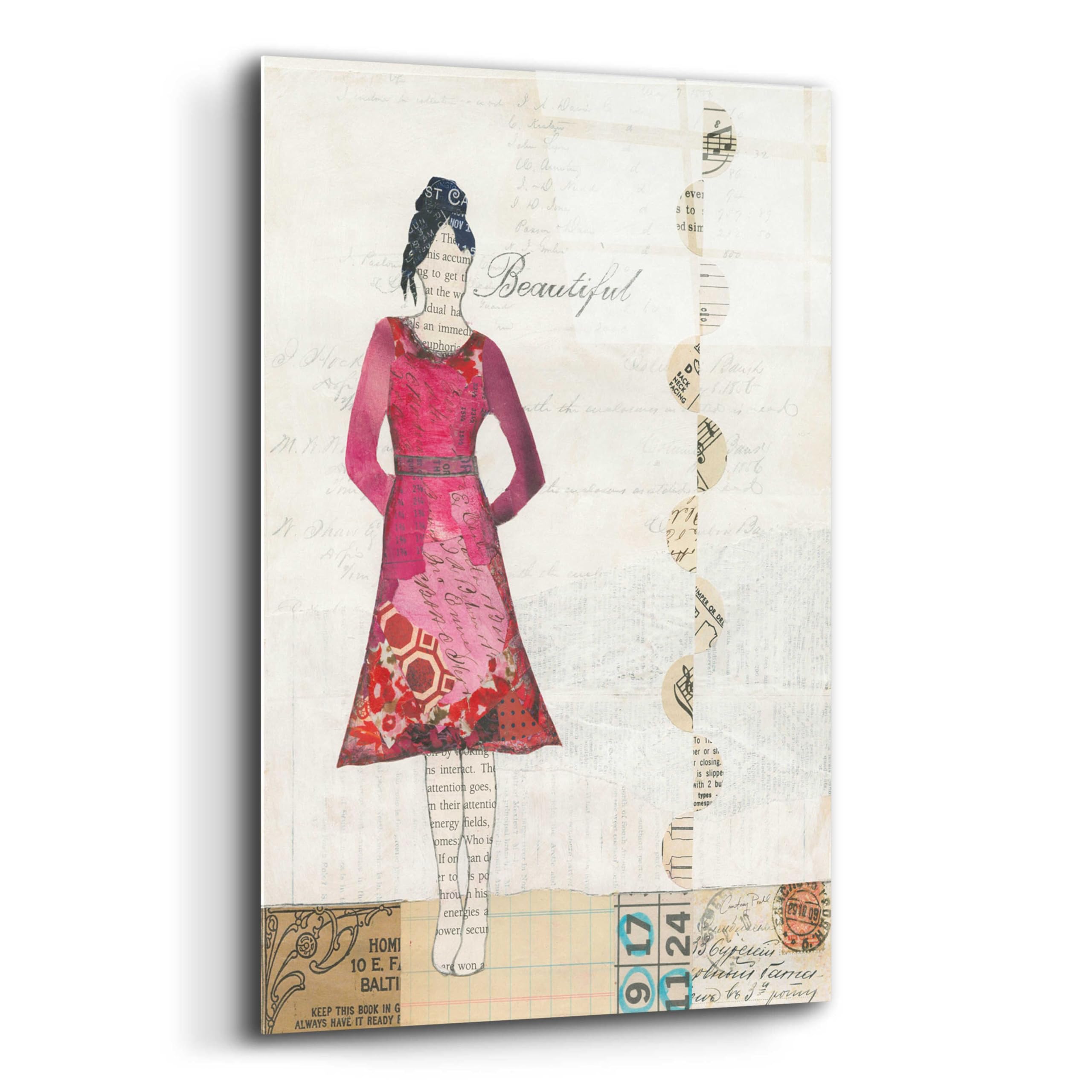 Epic Art 'Ready To Go II' by Courtney Prahl - 16x24 Inch Acrylic Glass Wall Art Decor for Living Room, Bedroom & Office - Modern Abstract Painting for Home & Office Decoration
