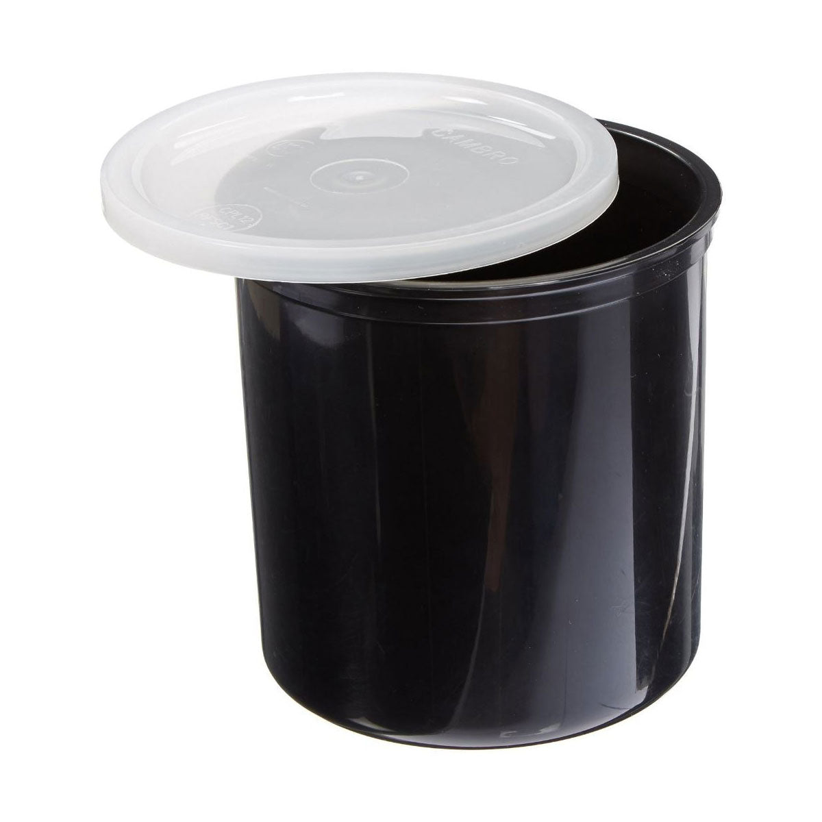 Cambro CP12110 1.2 Quart Black Food Storage Container with Lid - Perfect for Meal Prep, Restaurant Use & Home Kitchen Organization