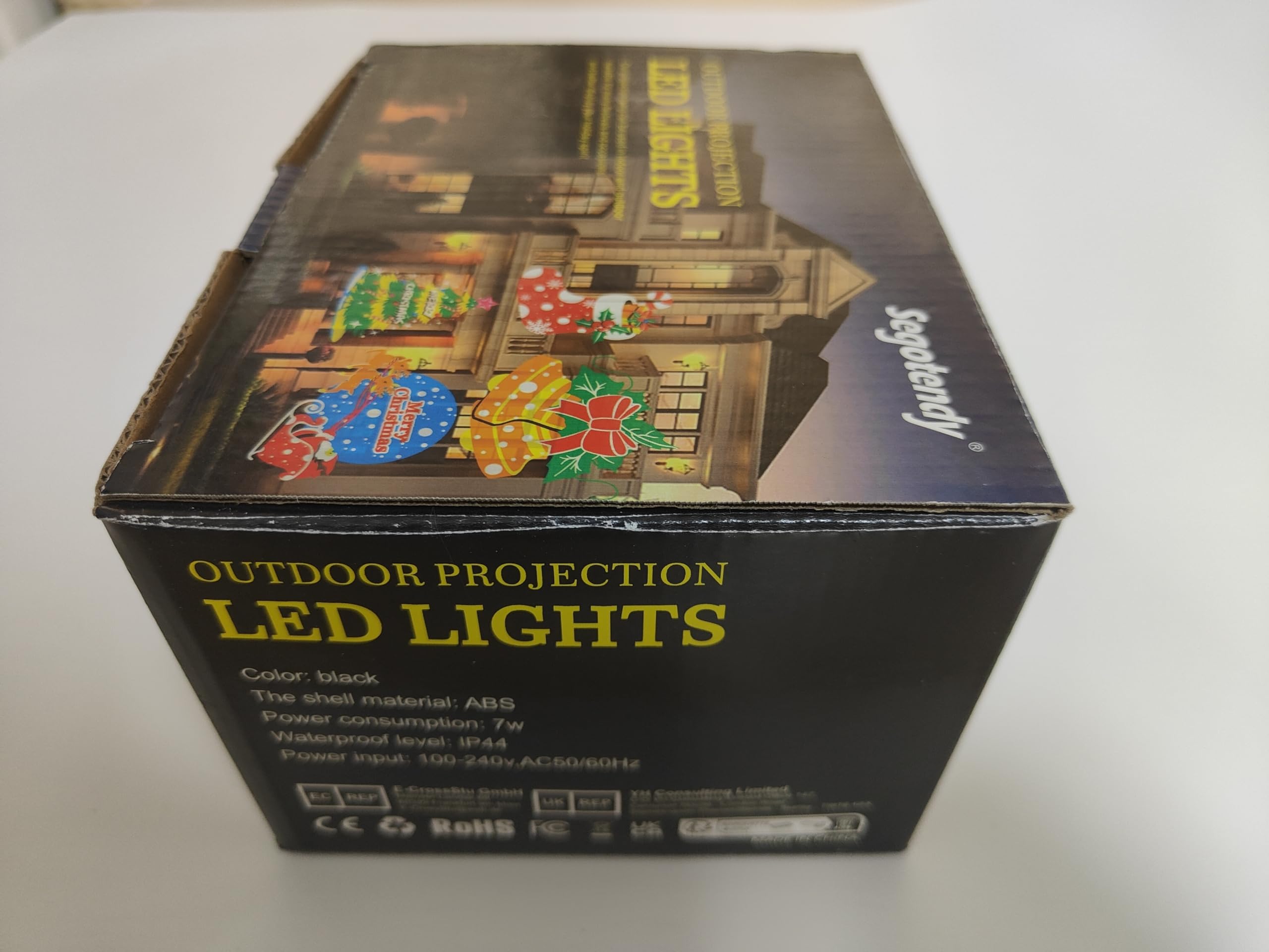 Outdoor Holiday Projector Lights - 10 Themes, 16 Slides, Waterproof with Remote Control & Timer - Perfect for Valentine's Day, Easter, Halloween, Birthday Parties & Year-Round Decorations