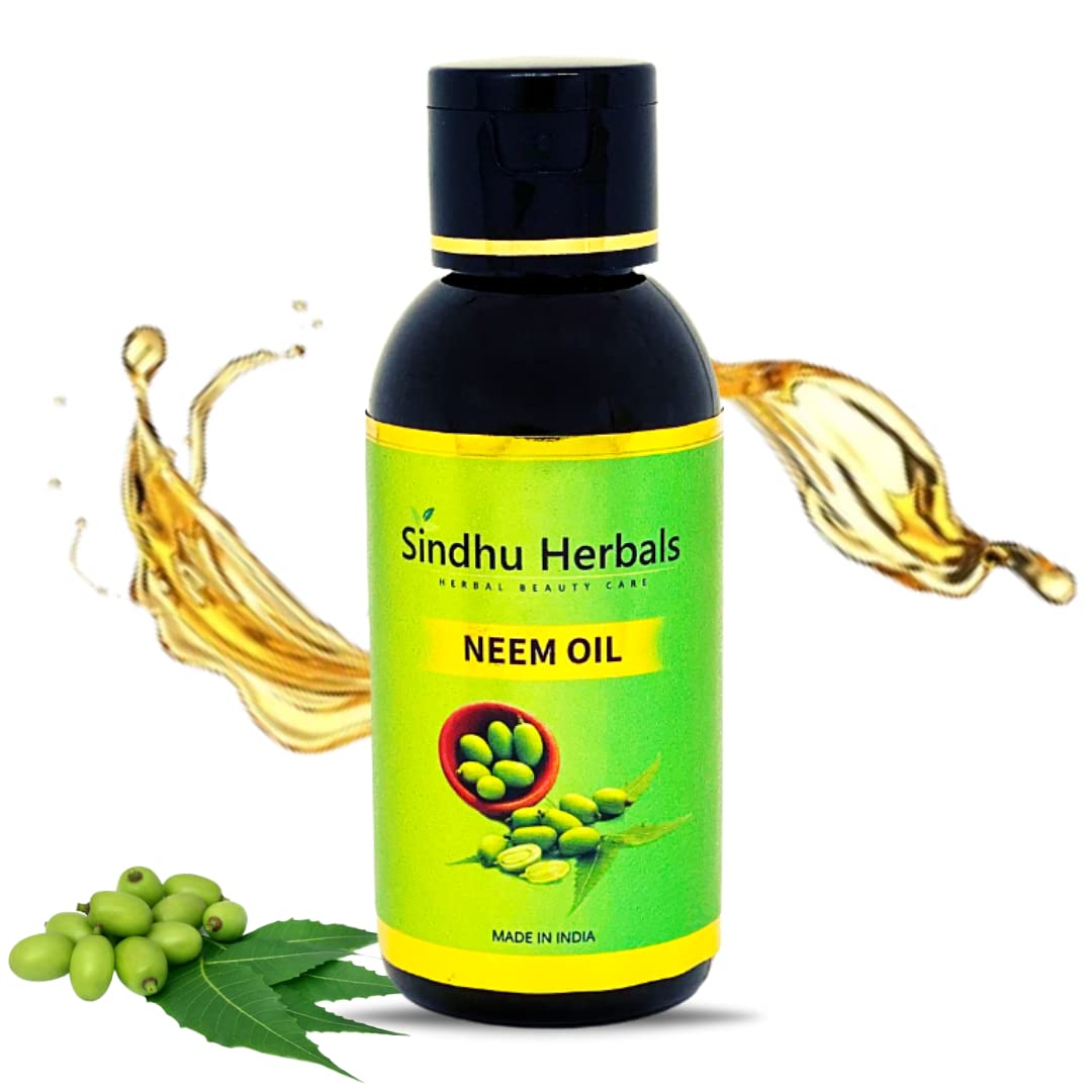 Pure Neem Oil for Hair, Skin & Plants - 100ml Organic Multipurpose Oil | Natural Mosquito & Bug Repellent Spray for Garden, Scalp Care & Skin Treatment | USDA Certified for Home & Outdoor Use
