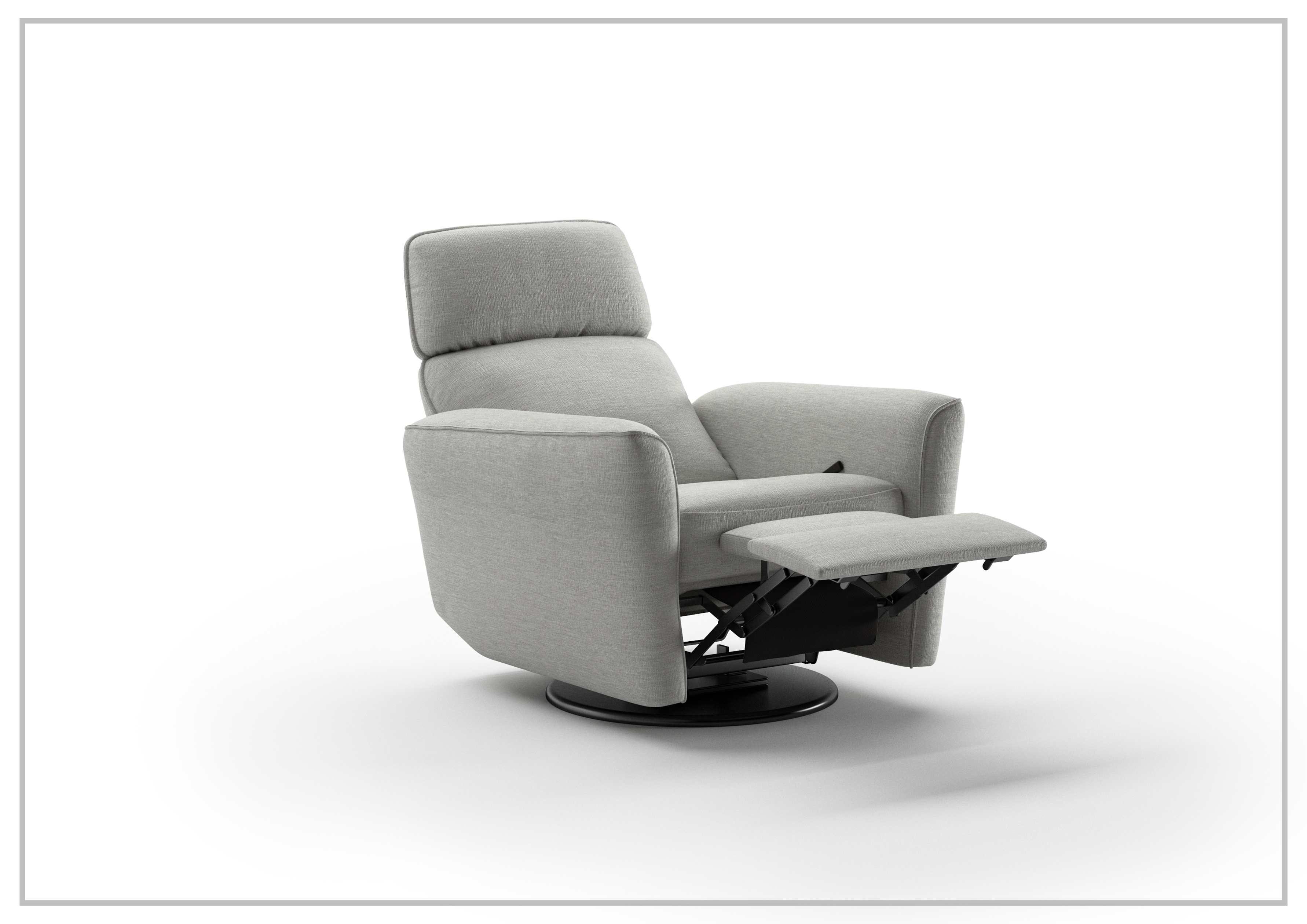 Power & Manual Recliner Chair with Welted Fabric - Comfortable Lift Chair for Living Room, Home Theater & Office - Adjustable Electric Reclining Sofa with USB Charging Port