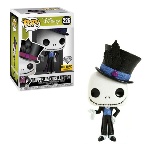 Funko Pop! Disney Dapper Jack Skellington #226 Collectible Vinyl Figure - Perfect for Disney Fans, Collectors, and Halloween Decorations