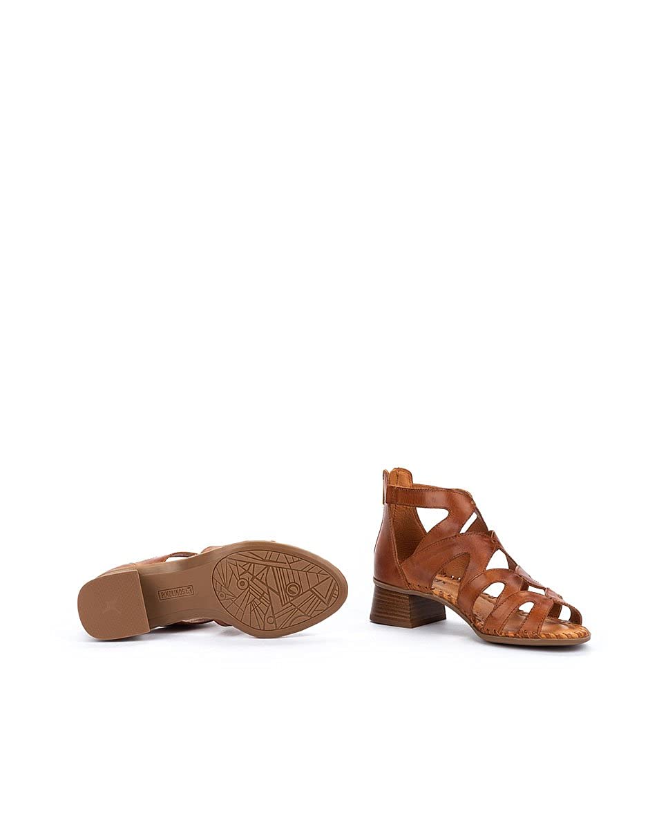 Pikolinos Women's Open Toe Sandals - Comfortable Summer Casual Shoes for Walking, Beach & Vacation | Breathable Slip-On Ladies Sandals with Arch Support