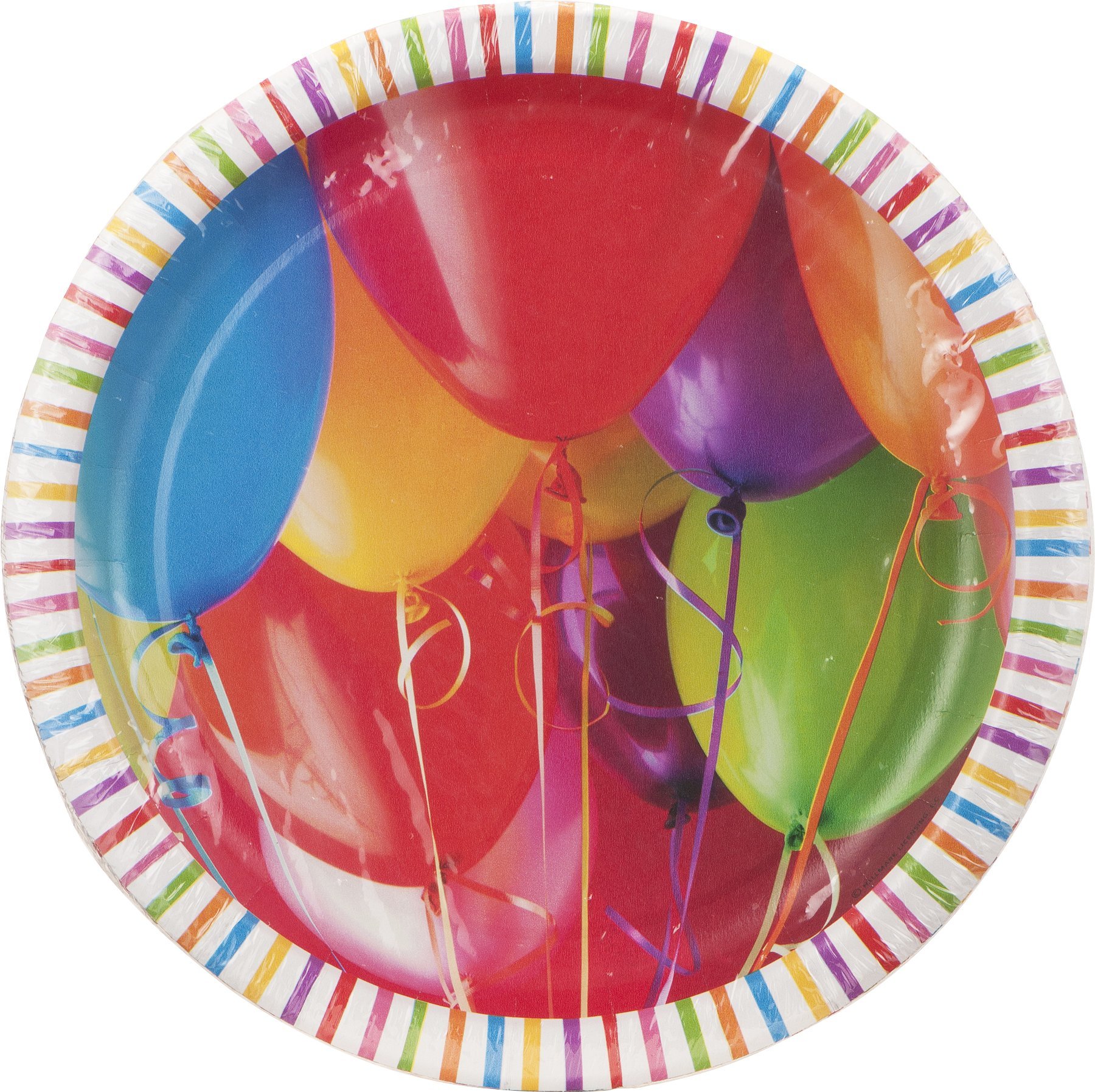 Hallmark Birthday Party Plates & Balloons Set - 8 Count for Kids Birthday Celebrations, Baby Showers & Special Events