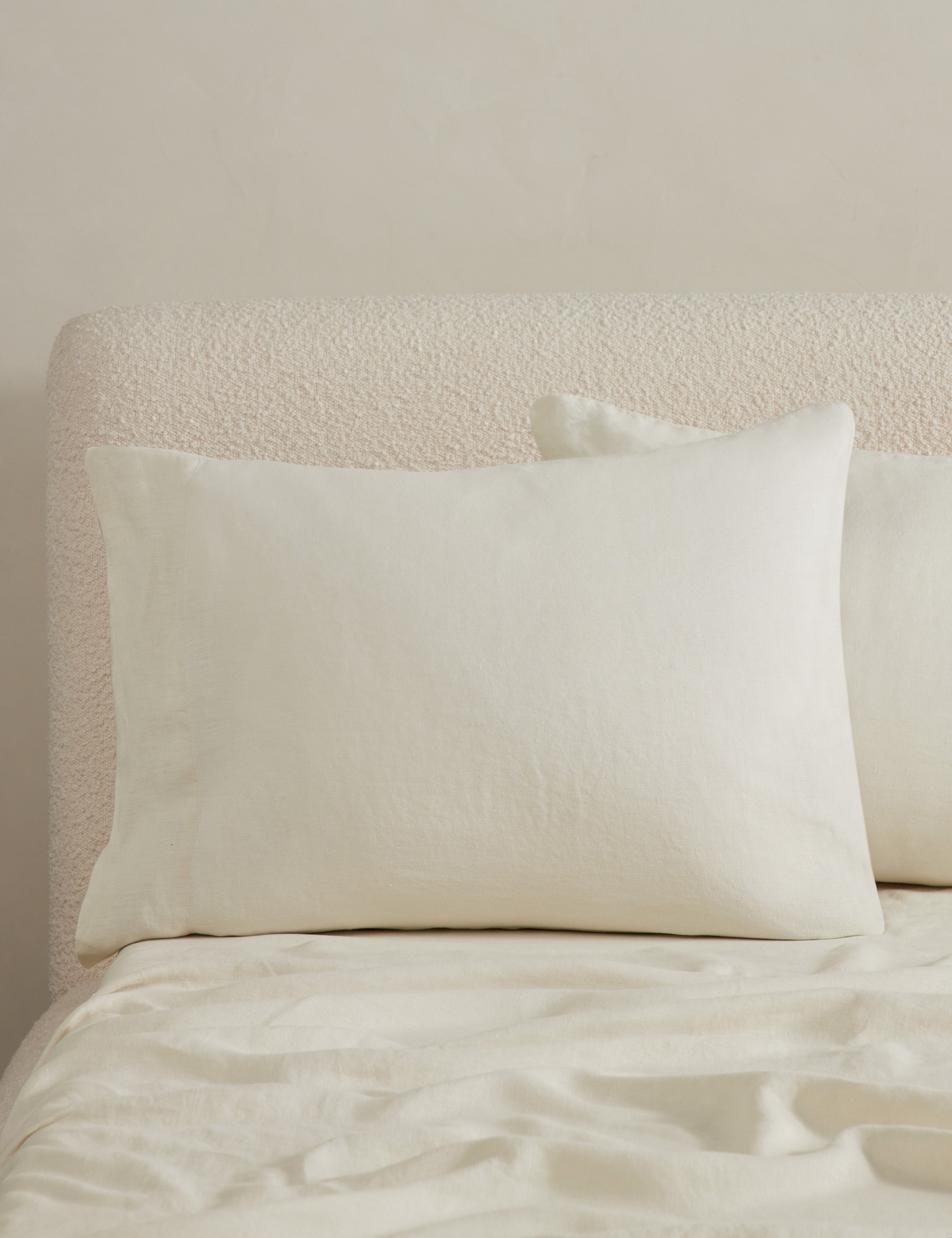 Essie Hemp Pillowcases (Set of 2) by Sarah Sherman Samuel | Organic Cotton Alternative | Soft & Breathable for Better Sleep | Perfect for Eco-Friendly Bedrooms & Sustainable Home Decor