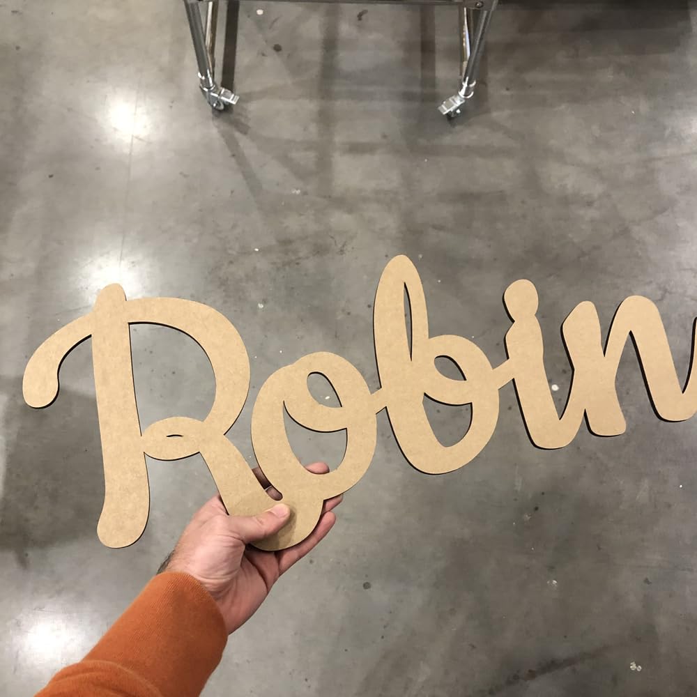 Personalized Baby Name Sign - Custom Wooden Name Plaque for Nursery Wall Decor, Baby Room Decor, Newborn Gift - Perfect for Baby Showers, Christenings & Nursery Decorations