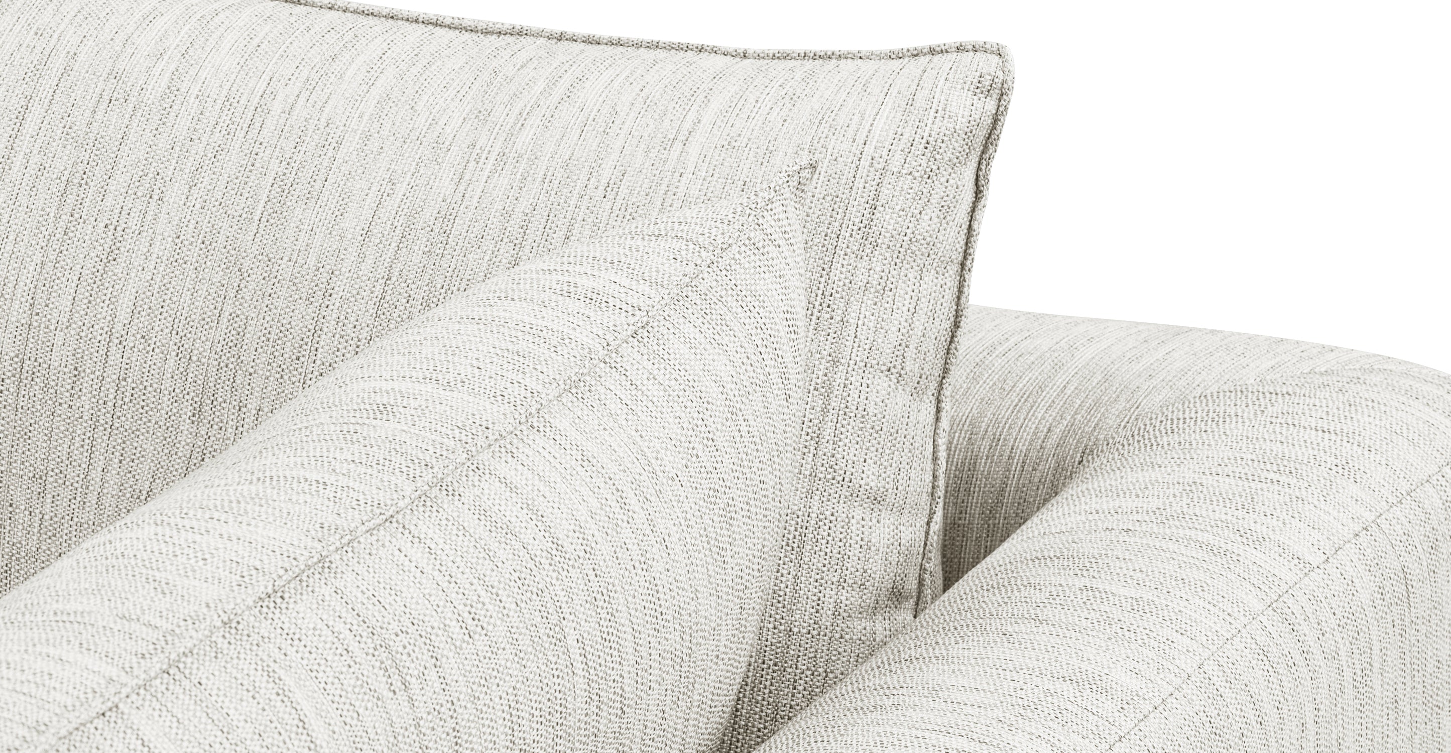 Stylish Marcel Left Facing Corner Sectional Sofa - Modern L-Shaped Couch for Living Room, Family Room & Small Spaces