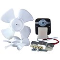 120V Fan Motor Kit, 0.55/0.34 AMP, 3000/1550 RPM, CW/CCW Rotation - NRE #210062 - Perfect for HVAC Systems, Industrial Fans & Ventilation Equipment