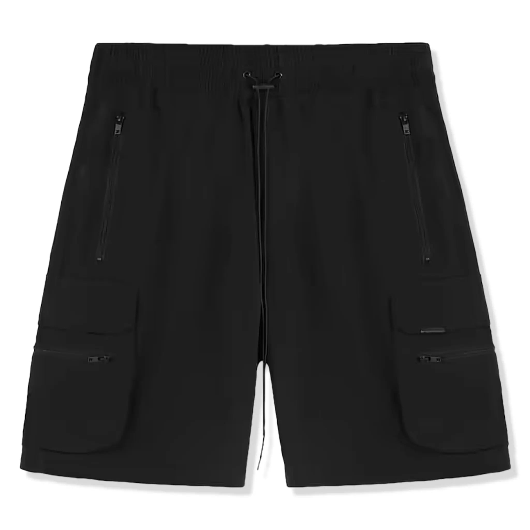 Represent 247 Black Athletic Shorts for Men - Lightweight Workout Running Gym Basketball Shorts with Pockets - Perfect for Sports, Training & Casual Wear