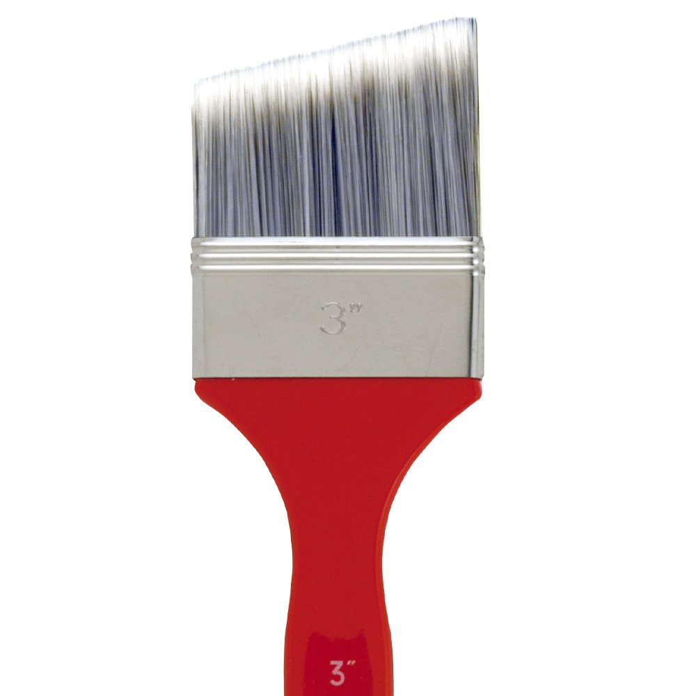 Princeton Redline Paintbrush - 3 Inch Professional Artist Brush for Oil, Acrylic & Watercolor Painting - Perfect for Canvas, Wood & DIY Art Projects