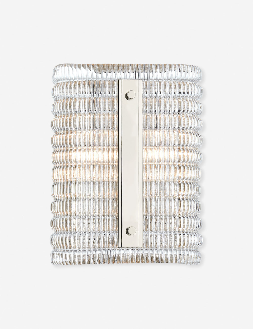 Arabella Sconce Wall Light - Modern Brass Wall Sconce with Clear Glass Shade for Bedroom, Living Room & Hallway Lighting